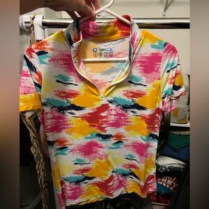 Ibkul short sleeve athletic top